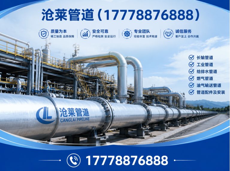 黄骅市沧莱管道展示图